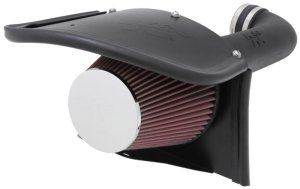 Jeep Wrangler Performance Air Intake - K&N Engineering - HDPE Rotationally-Molded Tube - `12-`14